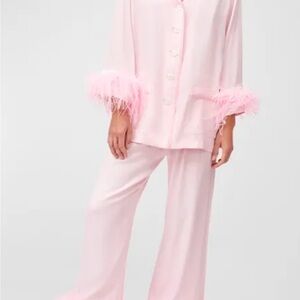 Sleeper Pink and White Pajama Set